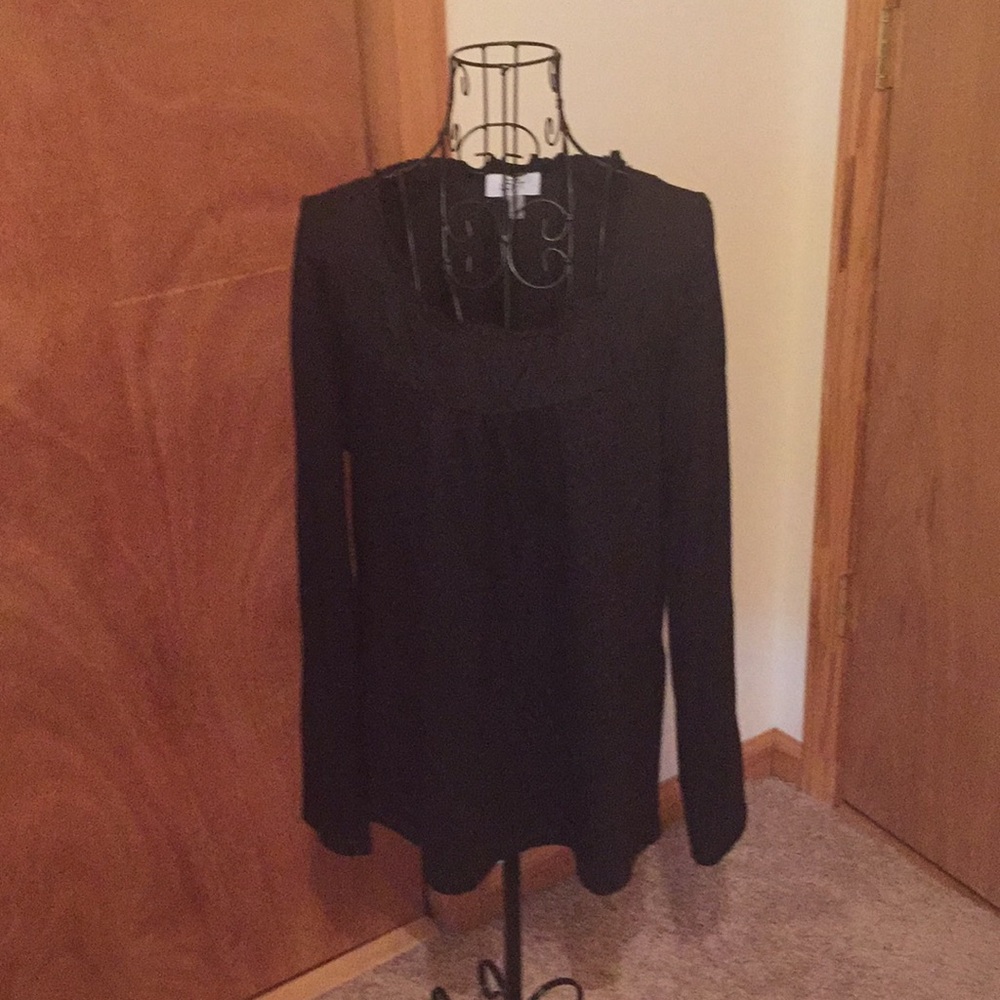 Loft Black Blouse 🖤